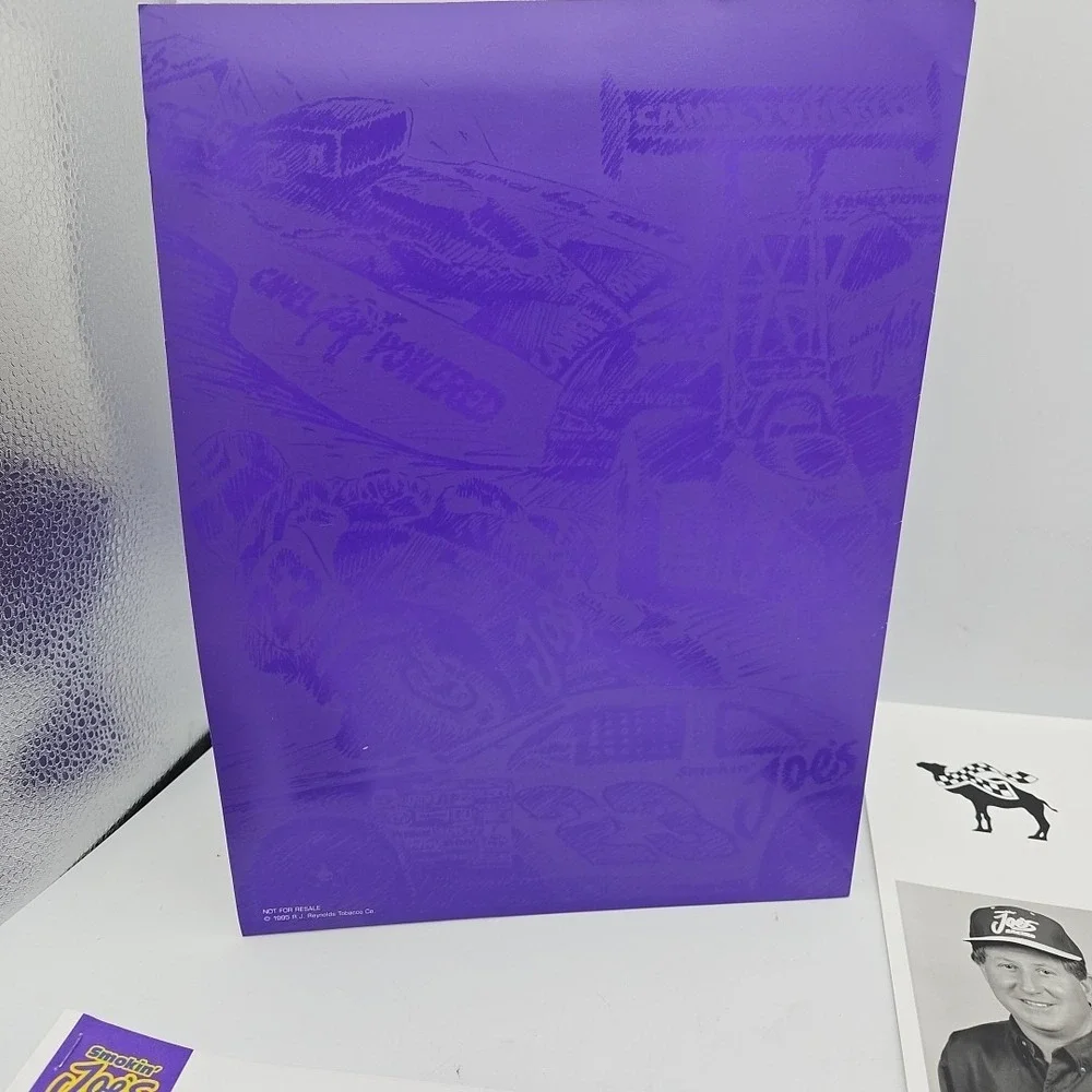 Vintage Smokin Joe's Racing Jimmy Spencer Press Kit 1994 Nascar